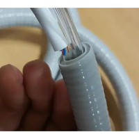 Tuyau dentaire en PVC durable et léger pour aspiration et irrigation, idéal pour implants dentaires et usage hospitalier