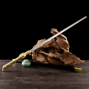 จีนภาพยนตร์และโทรทัศน์อุปกรณ์ประกอบฉาก YouLong ดาบ105เซนติเมตร1.3กิโลกรัมฟรีมาตรฐานหัตถกรรมของขวัญศิลปะการต่อสู้ออกกำลังกาย - Product Image 5