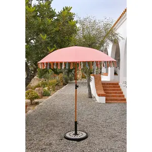 PARASOLE IN POLIESTERE E ACCIAIO 180X180X190 PROF 180 FRANGIA CORALLO - Product Image 5