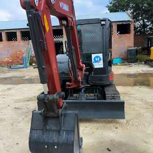 Mini-excavatrice sur chenilles Yanmar Vio60 d'occasion du Japon, 6 tonnes, modèles Vio60, 55, 35, 80, matériel de chantier à bas prix à vendre - Product Image 3