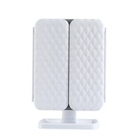 Vente en gros de miroirs de maquillage de table avec chargement USB miroirs de beauté portables pour application de maquillage