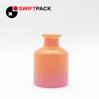 Bouteille en verre transparente aux couleurs vives pour diffuseur d'huiles essentielles 2026 – Emballage de parfum