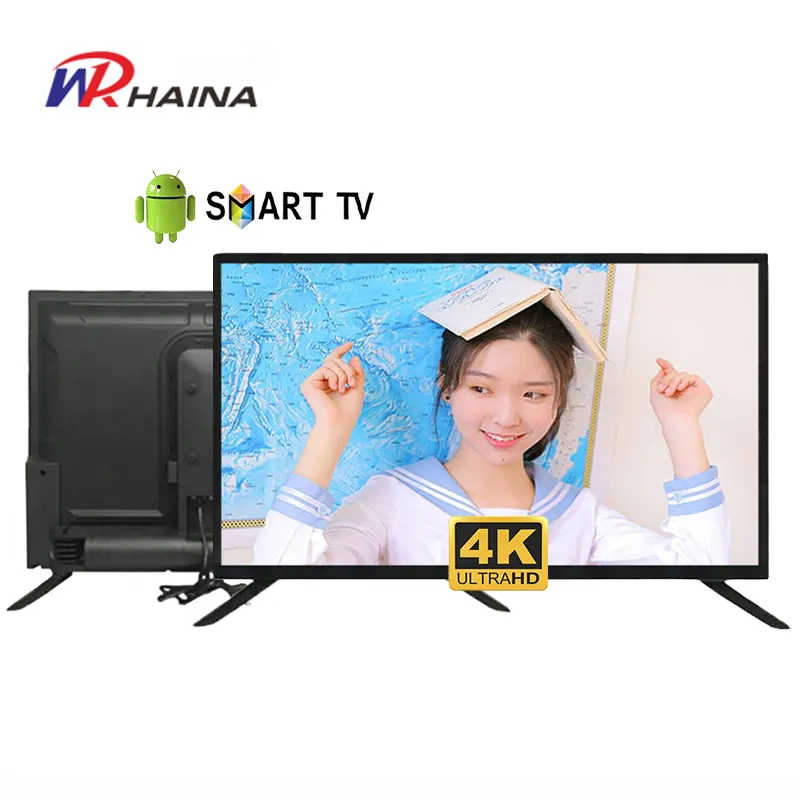 High Performance Promotional Full Screen 43 50 55 Inch China 4k Digital Smart Televisions Led Tv