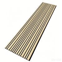 Panneaux muraux en bois flexible MDF insonorisants sur mesure pour plafond, intérieur et extérieur résidentiel et commercial