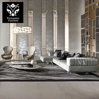 Canapé en tissu Design royal personnalisé haut de gamme ensemble de salon villa de luxe sectionnel pour hôtels et meubles de maison