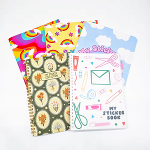 Tùy Chỉnh Markdown Bán Thu Thập Dán Cuốn Sách In Ấn Phim Hoạt Hình Bìa Sticker Thu Thập Cuốn Sách Tạp Chí Với Logo - Product Image 2