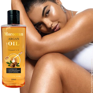 Hidratación de aceite de argán marroquí cara cuerpo <span class=keywords><strong>precio</strong></span> de fábrica protección de la piel antiarrugas brillo para la piel brillante Afroamericana - Product Image 3