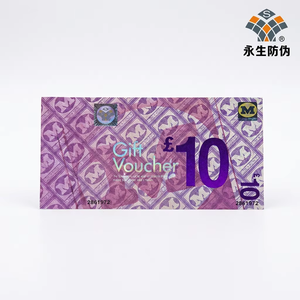 Papel con Marca de Seguridad Invisible UV para Boletos de Lotería, Vales de Regalo y Descuentos - Product Image 4
