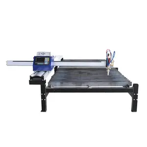 1530 tragbare CNC Metall Luft Flamme lgk 120 200 Mini Plasma Tischs ch neider mit eingebautem Kompressor Plasma Schneide maschine Preis