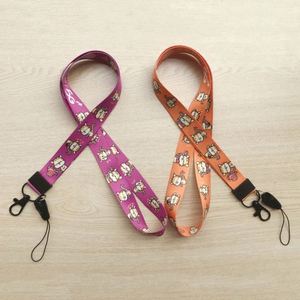 Customized Work Permit Exhibition Hanging Rope Mobile Phone Neck Wrist Strap Hanging Rope Made of Durable Polyester - Product Image 1