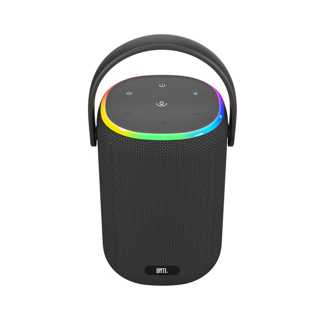 Oem Cheap BMTL Bucket 60W Powerful Ipx7 Mini Stereo Waterproof Portable Wireless Sound Blue Tooth Speakers With RGB Light