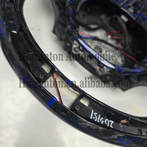 Direct Sales Leather Forged Carbon Fiber Steering <b>Wheel</b> for BMW G Series M3 G20 G30 G80 M4 G82 M5 CS Car Steering <b>Wheel</b> - Product Image 3