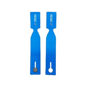 <span class=keywords><strong>Étiquette</strong></span> de <span class=keywords><strong>bagage</strong></span> d'embarquement HUSH personnalisée en PVC rayé, étanche, anti-perte, en matériau écologique, pour avion - Product Image 4
