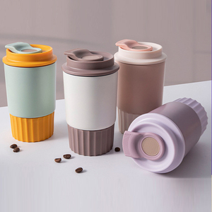 Taza de Café Aislada de Acero Inoxidable con Logotipo Personalizado, Asa y Tapa Transparente - Product Image 5