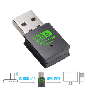 <span class=keywords><strong>Wifi</strong></span> 6 External <span class=keywords><strong>USB</strong></span> 300Mbps <span class=keywords><strong>adapter</strong></span> không dây cho máy tính xách tay Máy tính để bàn - Product Image 3