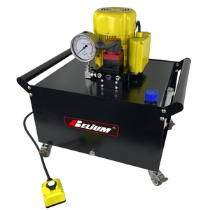 Pompe hydraulique électrique 700 bars / 10000 psi BHE5010MV43R 1,5 kW, capacité d'huile 10 L, haute pression 700 bars - Product Image 2