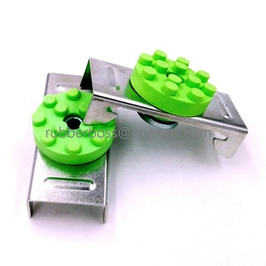 Clips acoustiques haute performance, clips d'isolation acoustique résistants pour profilés métalliques ASTM/UL, idéaux pour les plafonds et les murs - Product Image 1