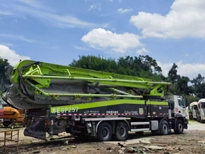 Pompe à béton montée sur camion Zoomlion ZLJ5441THBBE d'occasion, portée horizontale 56m, transport vertical 51m, 180m/h, norme Euro 5, haute performance - Product Image 5