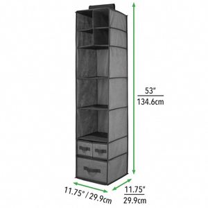 Cheap 6 Shelves Non Woven Hanging Closet Organizer - Product Image 4