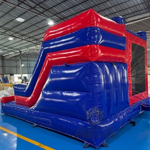 Casa hinchable inflable Spider Heroic Man, <span class=keywords><strong>Castillo</strong></span> que rebota con tobogán, jardín al aire libre, patio trasero a la venta - Product Image 2