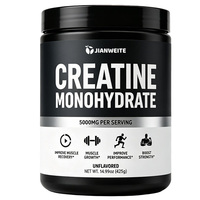 Complément en poudre de créatine monohydrate pour la récupération musculaire, la croissance musculaire, l'amélioration des performances et la force
