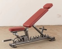 Banc de musculation multi-positions réglable ASM-E1022 pour entraînement de force et fitness commercial