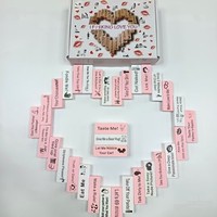 Juego de Torre de Bloques de 48 Piezas, Actividades para Parejas, Ideas para Citas Nocturnas, Torre de Bloques Apilables para Parejas, Juego para Fiestas Nocturnas