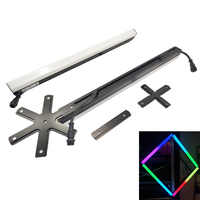 Barre lumineuse LED numérique programmable à pixels numériques DMX SMD5050 RVB à pleine couleur adressable IP65 pour discothèque et aménagement paysager