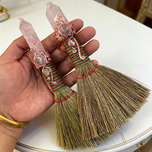 ราคาขายส่ง ไม้กายสิทธิ์หินจักระผสมธรรมชาติ ดีไซน์สวยงาม สำหรับแม่มด ทำมือ ใช้ตกแต่งบ้าน - Product Image 2