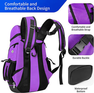 Muestra Gratuita de Bolsas Deportivas para Baloncesto con Forro de Nailon, Cremallera y Logotipo Personalizado, Mochila con Cordón para Gimnasio con Bolsillos - Product Image 4