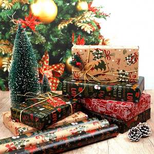 Hot Factory Selling Luxury Christmas Holiday Gift Wrap 50*70cm <b>Roll</b> <b>Paper</b> for Packaging Gift <b>Wrapping</b> <b>Paper</b> - Product Image 3