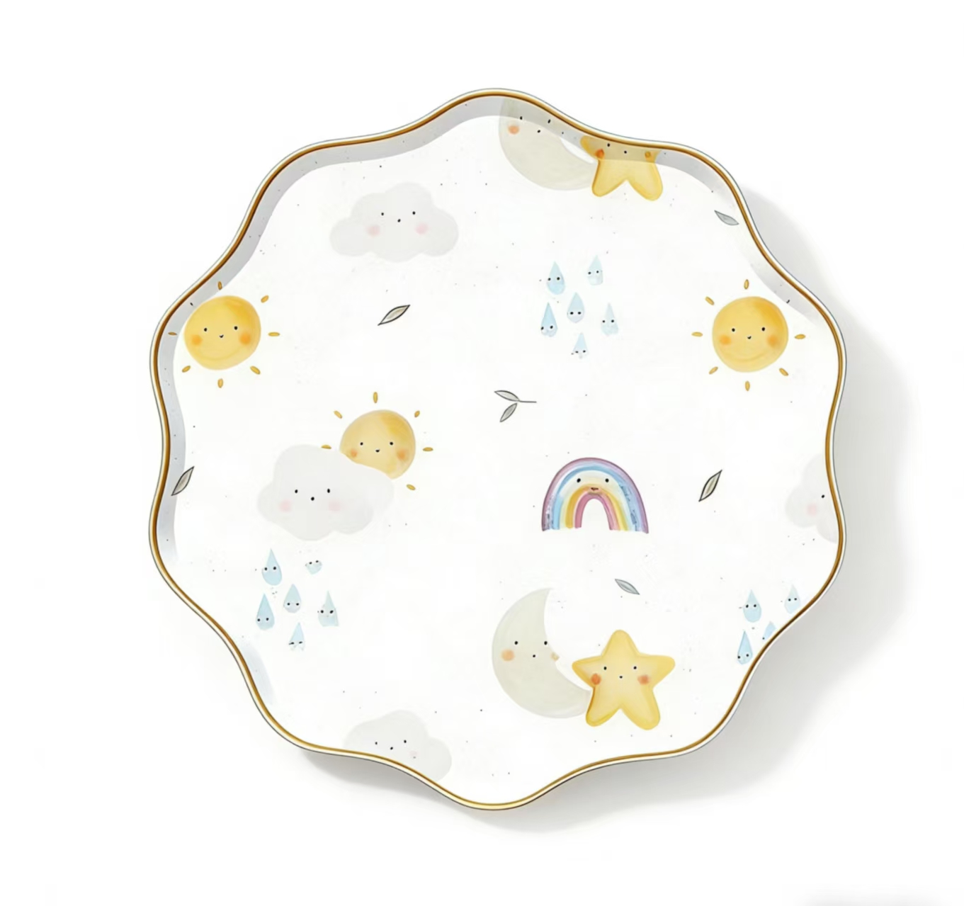 จาน 7 นิ้ว * 8 ชิ้น