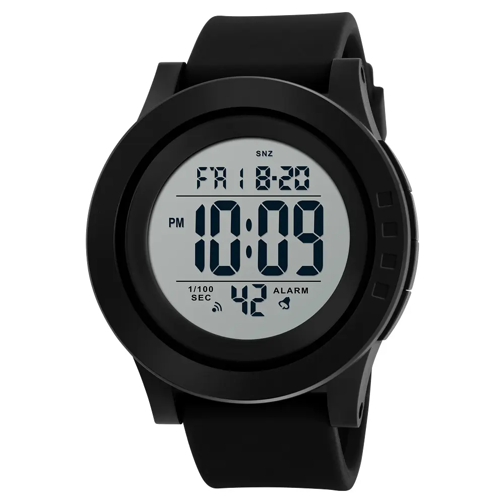 Skmei Men Sport Digital Wristwatch Dual Time 50M Chronograph Watch jam tangan
