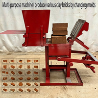 Machine à briques multifonctionnelle haute efficacité pour la transformation de cendres volantes, charbon, gangue et loess en briques pleines et creuses