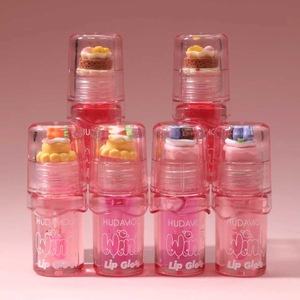 Brillo Labial Líquido con Cambio de Color Rosa Pastel, 24 Piezas/Caja, Natural, Duradero, Hidratante, Maquillaje - Product Image 2