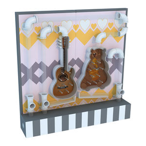 Parc d'attractions intérieur, <span class=keywords><strong>piscine</strong></span> à balles en <span class=keywords><strong>mousse</strong></span>, mur de <span class=keywords><strong>puzzle</strong></span>, jeu interactif, musée scientifique, mur de balles technologiques, aire de jeux intérieure souple - Product Image 1