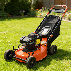 Vente en gros usine Tondeuses à gazon autotractées 4 temps 630 mm, sans fil, à essence, pour jardin - Product Image 1