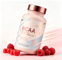 Gummies à Marque Blanche OEM BCAA 1000mg Acides Aminés à Chaîne Ramifiée pour la Récupération Musculaire, l'Énergie et l'Endurance