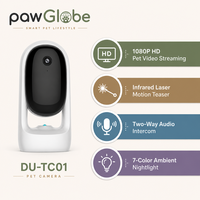 Kamera Laser Kucing Pintar untuk Pemantauan dan Permainan Hewan Peliharaan di Rumah OEM ODM Label Pribadi Grosir Eceran Importir PawGlobe