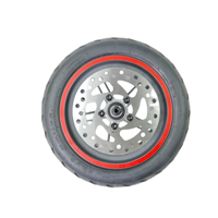 Ruedas Eléctricas Duraderas para Patinete con Opciones de Neumático Inflable/Sólido y Freno de Disco para M365/1S/Pro/2