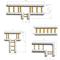 Bloques EPS ICF, Formas de Hormigón Aisladas, Bloques de Espuma para Ahorro de Energía, para Construcción de Casas Residenciales y Villas, OEM Disponible
