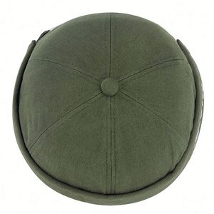Gorros Docker sin Visera Bordados con Letras al por Mayor, Gorro de Marinero Ajustable con Borde Enrollado, Diseño Único - Product Image 3