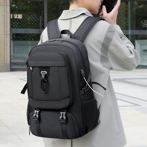 Công Suất Lớn Không Thấm Nước Du Lịch Ngoài Trời Ba Lô USB Ngăn Giày Oxford Polyester Lót Bền Cho Chuyến Đi Kinh Doanh Máy Tính Xách Tay - Product Image 2