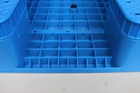 NEXARA Grid 3 Runnesr Warehouse Customize HDPE Blue 1208 1200*800*160mm Euro Palette Plastique pour Navire