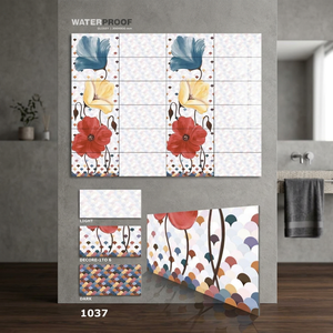 Vente directe Carreaux muraux de cuisine 30x60cm Gris Carrare Salle de bain 12x24 Céramique Marbre Poli Intérieur 300x600mm Carreaux muraux modernes - Product Image 6