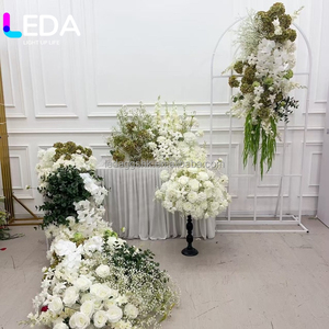 โรงงาน LEDA ขายส่งดอกไม้ประดับงานแต่งงานคุณภาพสูง ผ้าไหมหรูหรา ลายดอกไม้สวยงาม - Product Image 1