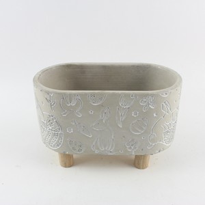 Elegante Vaso <span class=keywords><strong>per</strong></span> Bonsai in <span class=keywords><strong>Cemento</strong></span> dal Design Moderno, Artigianale, <span class=keywords><strong>per</strong></span> Giardino e Balcone, Vaso Decorativo <span class=keywords><strong>per</strong></span> Casa in Vendita - Product Image 2