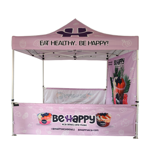 3 * 3m çadır tente katlanır çadır 3x 3m özel logolar gece kulübü eğlence çadırı araba tavan tentesi 40MM altıgen alüminyum alaşımlı çerçeve - Product Image 3