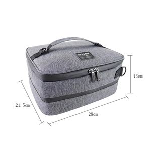 Sac à déjeuner isotherme personnalisé pour femme, sac à langer pour maman, panier de rangement pour maman, sac fourre-tout organisateur de couches - Product Image 3