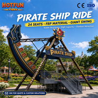 Manèges de parc d'attractions, manèges palpitants, bateau pirate à 24 places, manèges de divertissement, bateau pirate à vendre